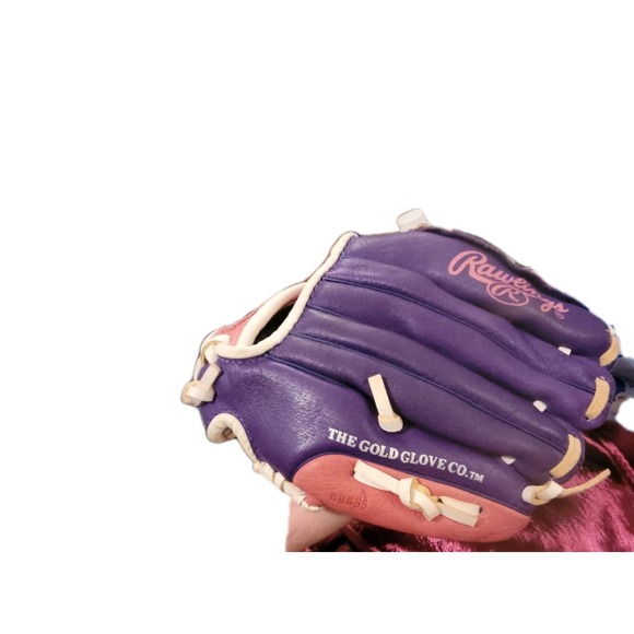 Rawlings TheGoldGlove Purple & Pink 10" HPP10PPW - Picture 2 of 8